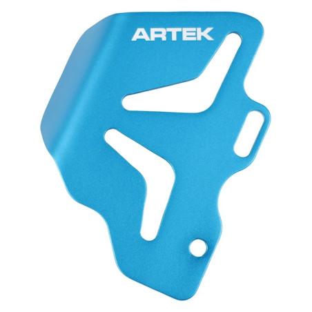 Protección maestro-cilindro Artek mecaboite 40-50 mm Minarelli AM6 Azul alu CNC