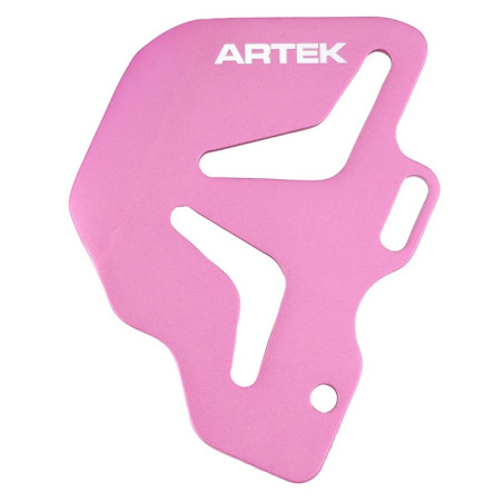 Protección maestro-cilindro Artek mecaboite 40-50 mm Minarelli AM6 Rosa alu CNC
