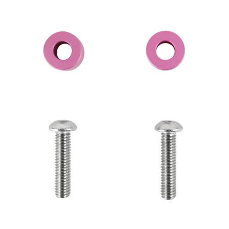 Protección maestro-cilindro Artek mecaboite 40-50 mm Minarelli AM6 Rosa alu CNC