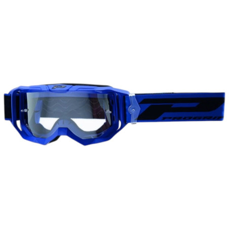 Masque Cross PROGRIP 3300 TR VISION GO - Bleu Mat