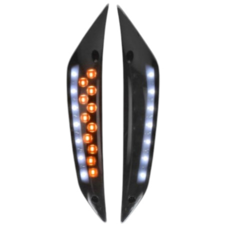 Clignotant avant dirigé DMP Piaggio ZIP2000 SP fumé