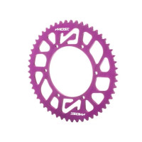 Couronne MOST 420 53 dents Derbi Senda GPR Euro 4 violet anodisé