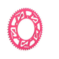 Couronne MOST Crown 428 53 dents Sherco 50cc rose anodisé (5 vis)