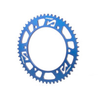 Couronne MOST Crown 420 53 dents Fantic 50cc bleu anodisé