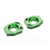 Tensores cadena Most Beta 50cc verde aluminio CNC