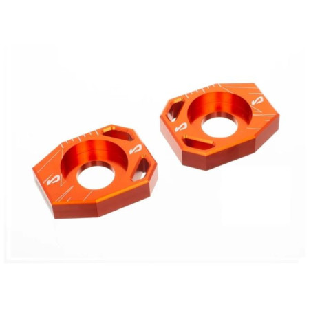 Tensores cadena Most Beta 50cc naranja aluminio CNC