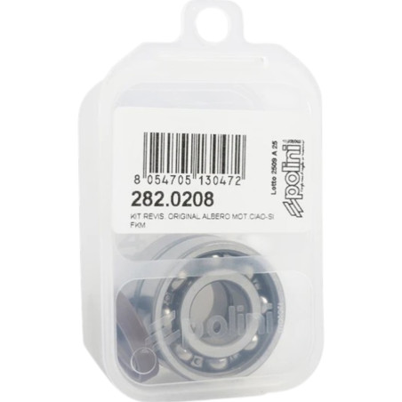 Roulement de villebrequin avec joint spi Polini Piaggio Ciao Bravo Si