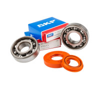 Kit Cojinetes C4 + Retenes MBK BOOSTER- Stage6 jaula de acero