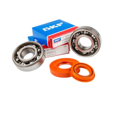 Kit Cojinetes C4 + Retenes MBK BOOSTER- Stage6 jaula de acero