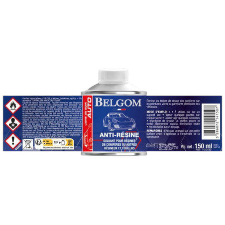 Anti résine BELGOM 150ml