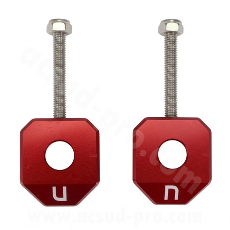 Tendeur chaine Carenzi Derbi Senda rouge 12mm