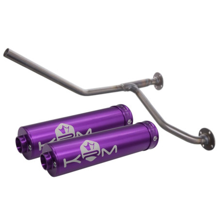 Double sortie MOST avec silencieux KRM Violet Beta RR à partir de 2021