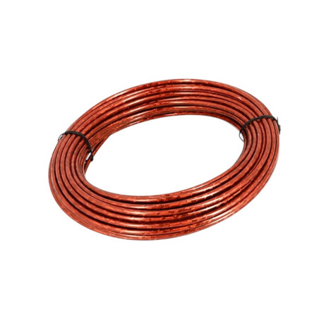 Gaine de câble de gaz Lazer Rouge diam. 4mm - Vendu au mètre