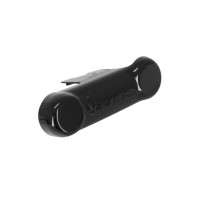 COUVERCLE/PROTECTION DE BRAS DE SUSPENSION AVANT NOIR BRILLANT ORIGINE PIAGGIO 50-125 VESPA LX, PRIMAVERA, SPRINT, VESPA-S, 125-