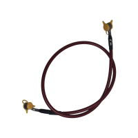 Durite frein avant aviation Peugeot 103 rouge Run Iron Works
