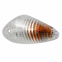 Clignotant transparent avant gauche pour Piaggio Typhoon et NRG
