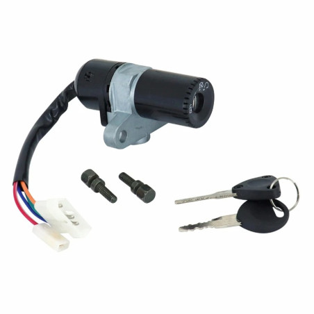 Cerradura contacto adaptable Derbi Senda 50 3 cables mas 1