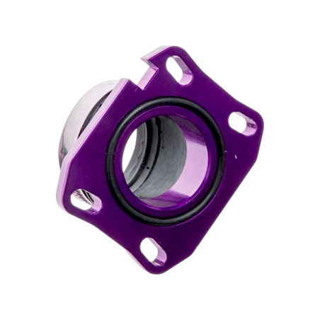Pipe d'admission orientable PWK 30 - 34mm AM6 et DERBI - Violet