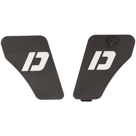 cache latéral Doppler Peugeot 103 MVL SP Noir Effet Carbone Gris