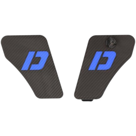 cache latéral Doppler Peugeot 103 MVL SP Noir Effet Carbone bleu