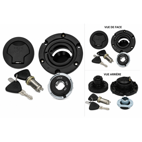 Kit cerraduras y contacto con llave original Piaggio NRG Power 50cc