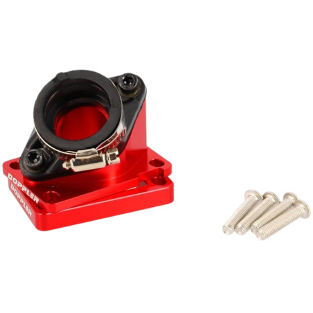 Pipe Admission Doppler Vortex AM6 PWK 24 Rouge – Compatible Derbi Euro 2 3 4