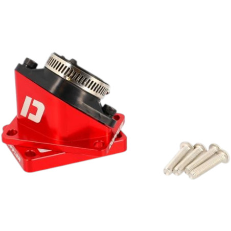 Pipe Admission Doppler Vortex AM6 PWK 24 Rouge – Compatible Derbi Euro 2 3 4