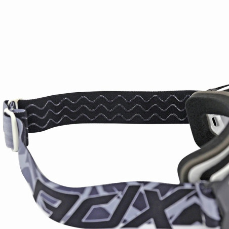 Masque cross ADX MX blanc noir ecran transparent miroir