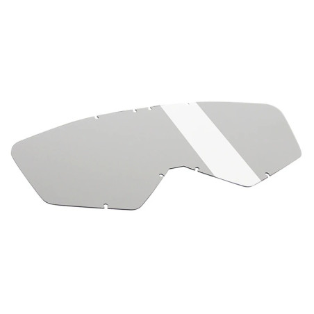 Masque cross ADX MX orange blanc ecran transparent miroir