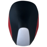 Selle Pilote MBK Nitro SP Yamaha Aerox SP adaptable noir et rouge après 2012