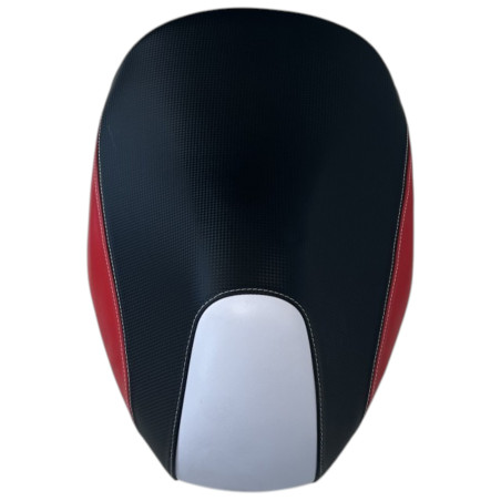 Selle Pilote MBK Nitro SP Yamaha Aerox SP adaptable noir et rouge après 2012