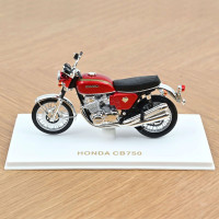 Miniature Honda CB750 1969 Rouge Norev 1/18