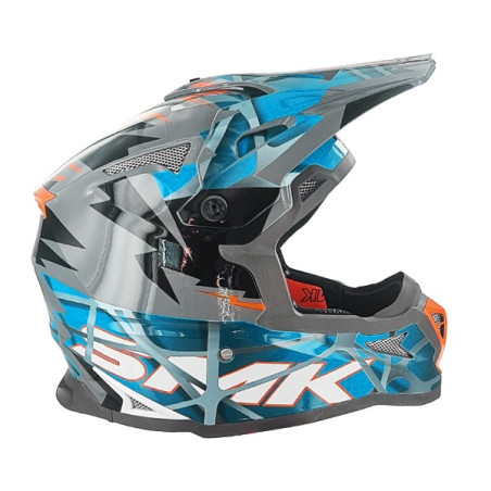 Casque cross SMK Allterra Fulmine GL651 taille L