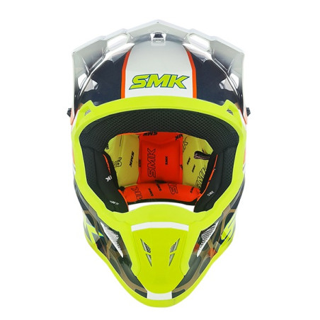 Casque cross SMK Allterra Fulmine GL174 taille L