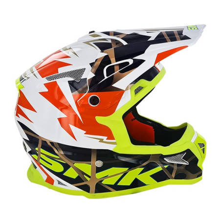 Casque cross SMK Allterra Fulmine GL174 taille XL