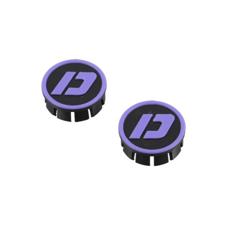 Tapones de chasis Doppler negros y violetas