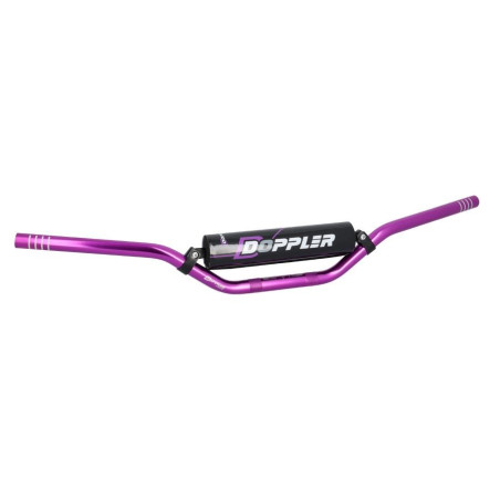 Manillar tipo cross violeta con protector Doppler