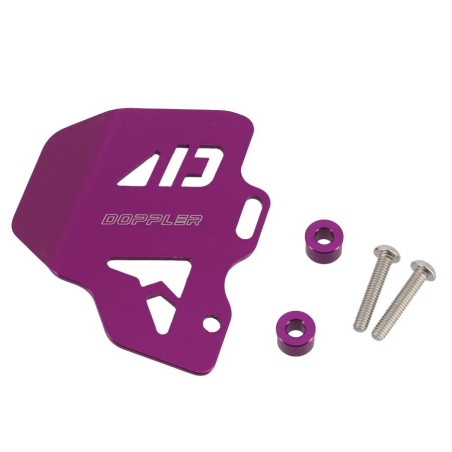 Protector de bomba y depósito de freno Doppler violeta