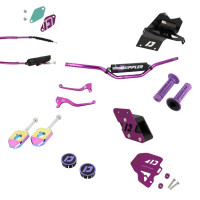 Pack personalización Doppler violeta Derbi Senda RCR SMT 2011-2018