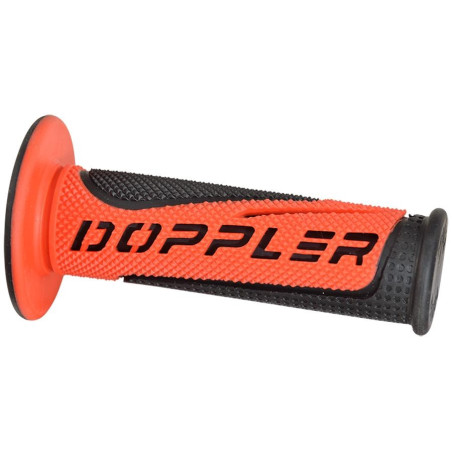 Puños Doppler rojos y negros