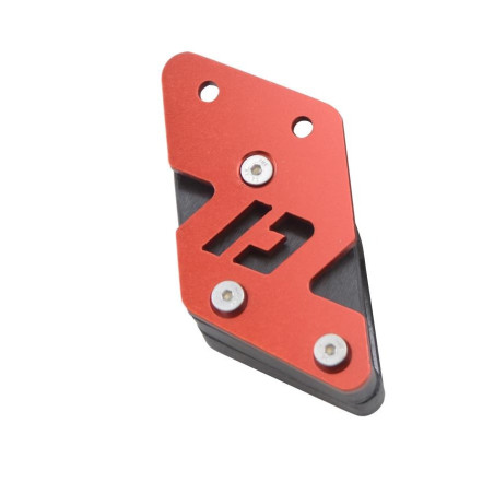 Guide-chaîne Doppler rouge et noir