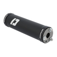 Silenciador Doppler negro universal ciclomotor 50 a 70 cc
