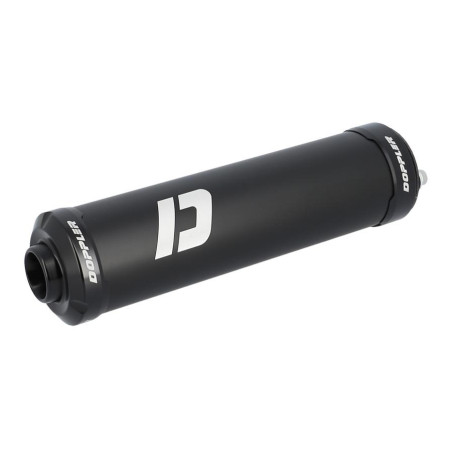 Silencieux Doppler noir pour mécaboîte côté sortie