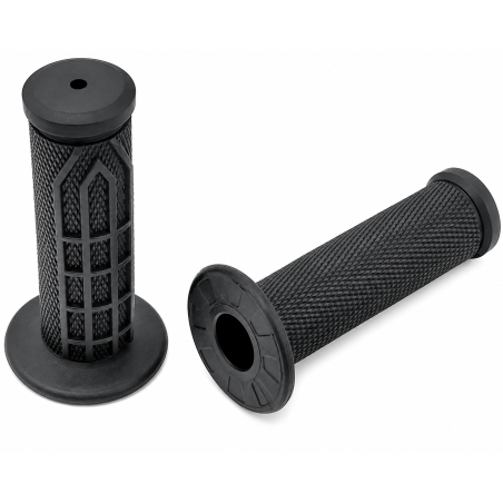 Revêtements de poignée NoEnd Off Road noir pour moto