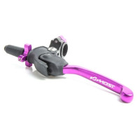 Maneta de embrague regulable y abatible MOST Racing violeta
